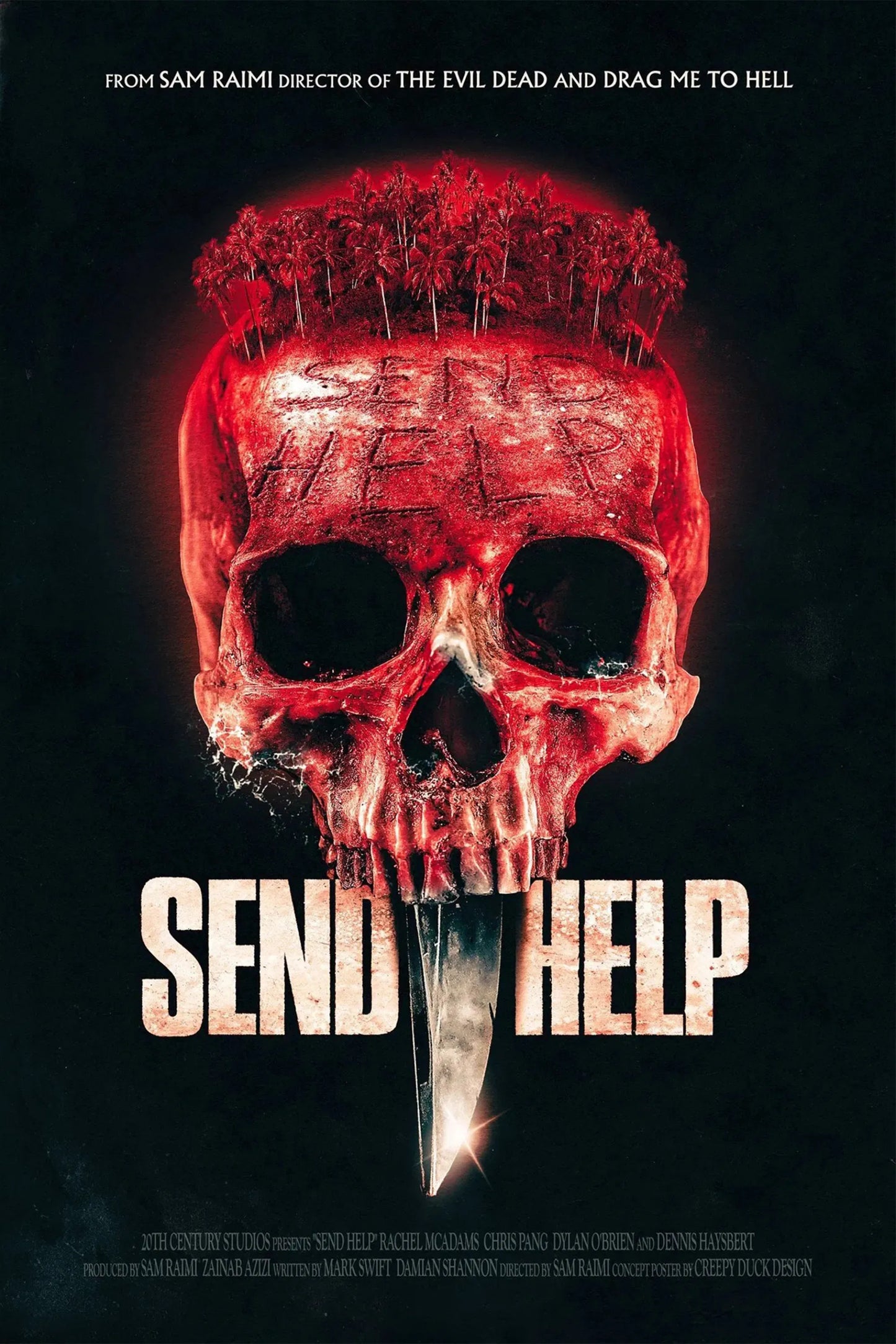 send help (2026) survival prestige asset – raimi horror-comedy Avant premiere