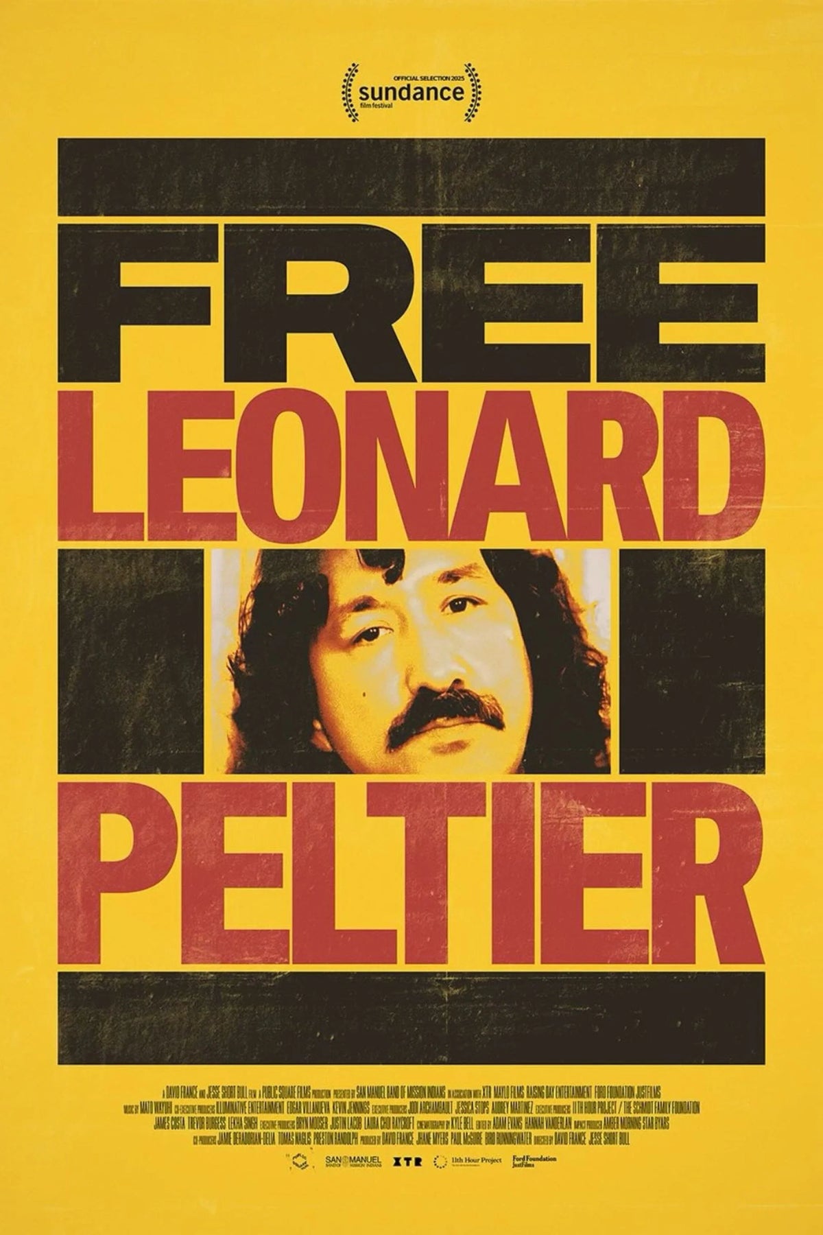 Free Leonard Peltier official movie poster