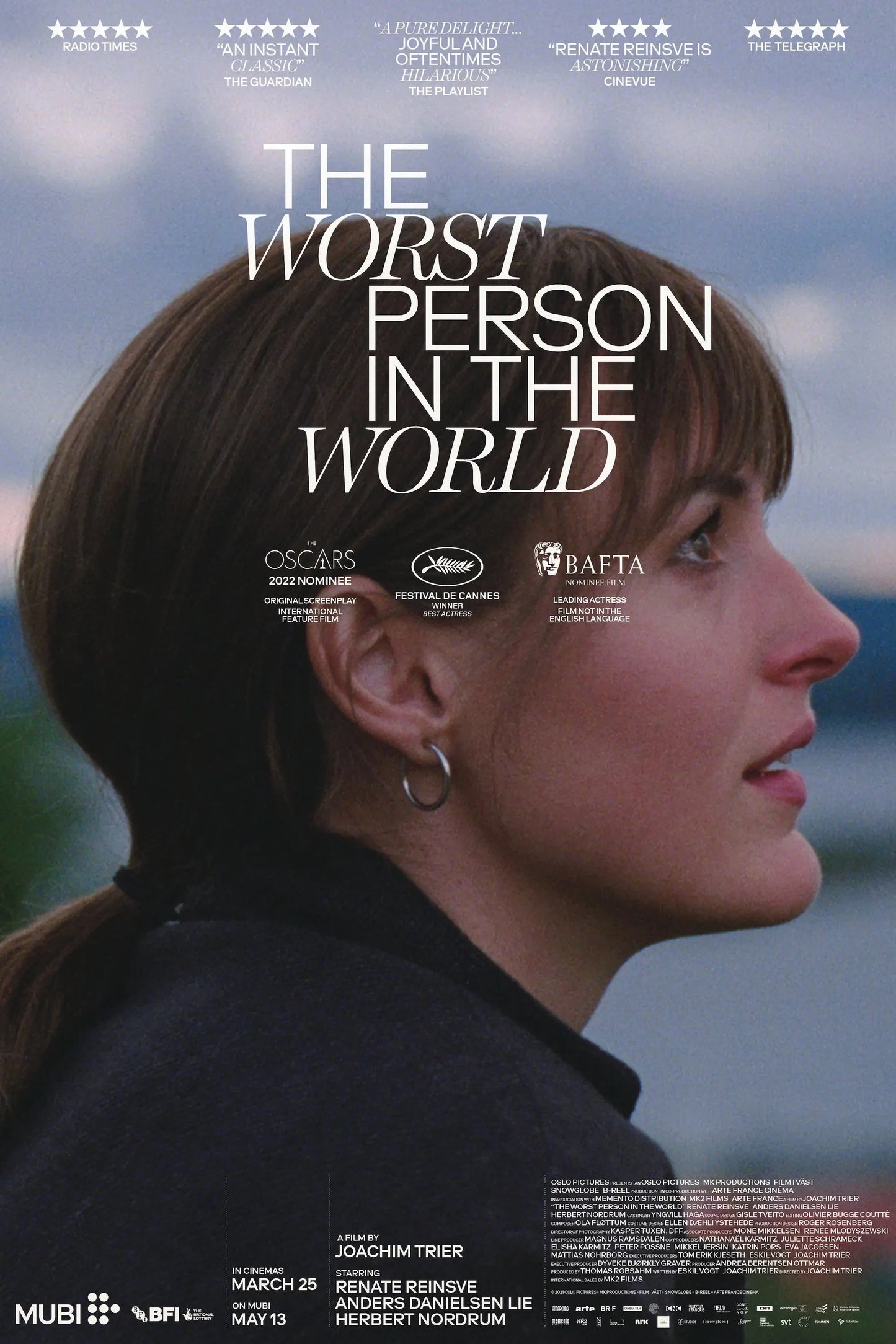 The Worst Person in the World (2021) official poster