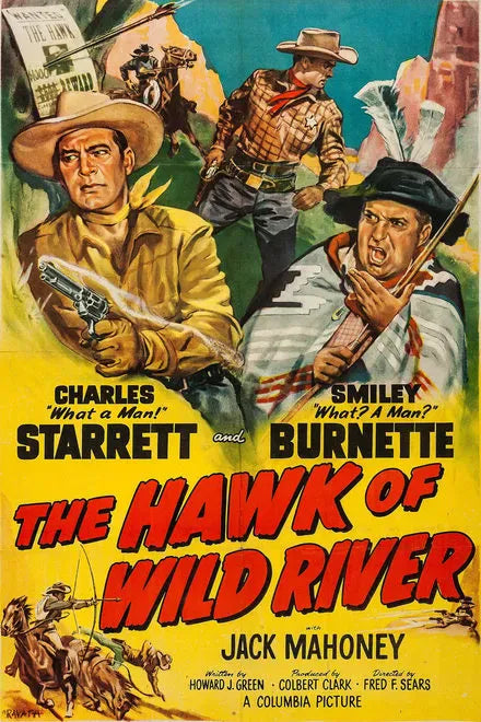 digital blockbuster The Hawk of Wild River (1952) CLASSIC