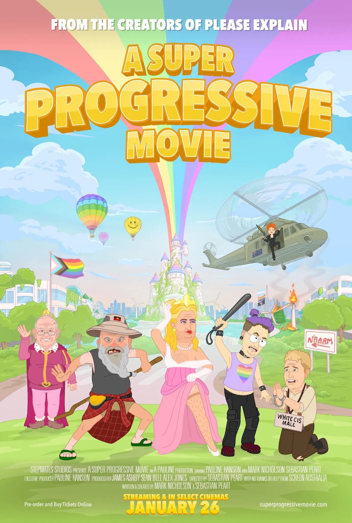 A Super Progressive Movie (2026) — Satire. Chaos. Truth.
