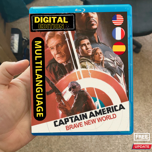 Captain America: Brave New World  (2025) UPDATE FREE only etsy buyers