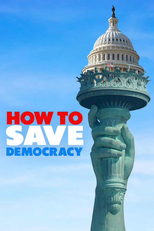 HOW TO SAVE DEMOCRACY (2025) — Incisive. Provocative. Essential.