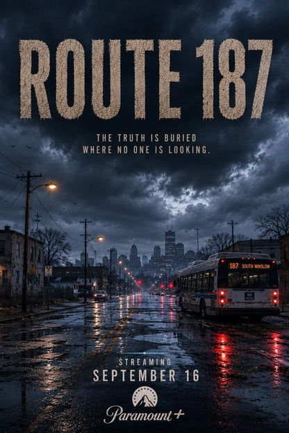Route 187 (2026) crime drama series poster