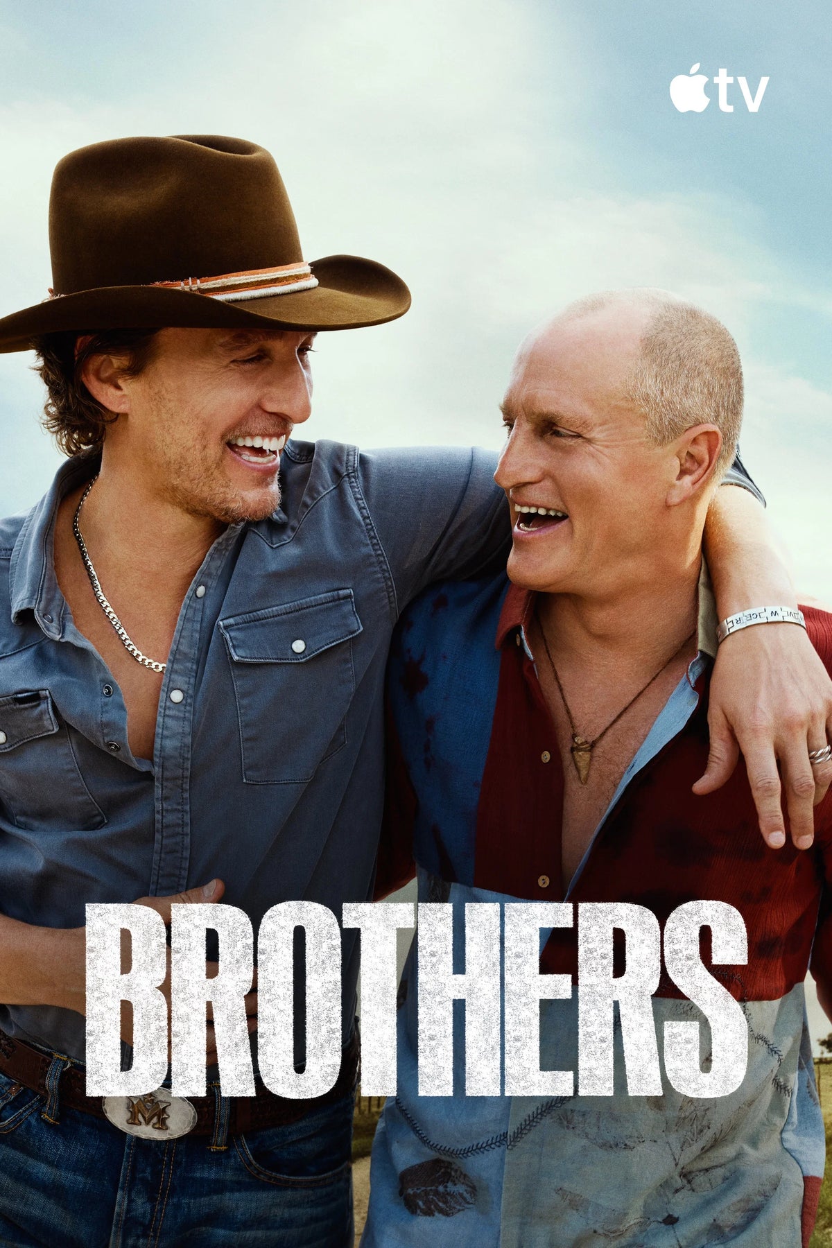 Brothers poster featuring Matthew McConaughey and Woody Harrelson together