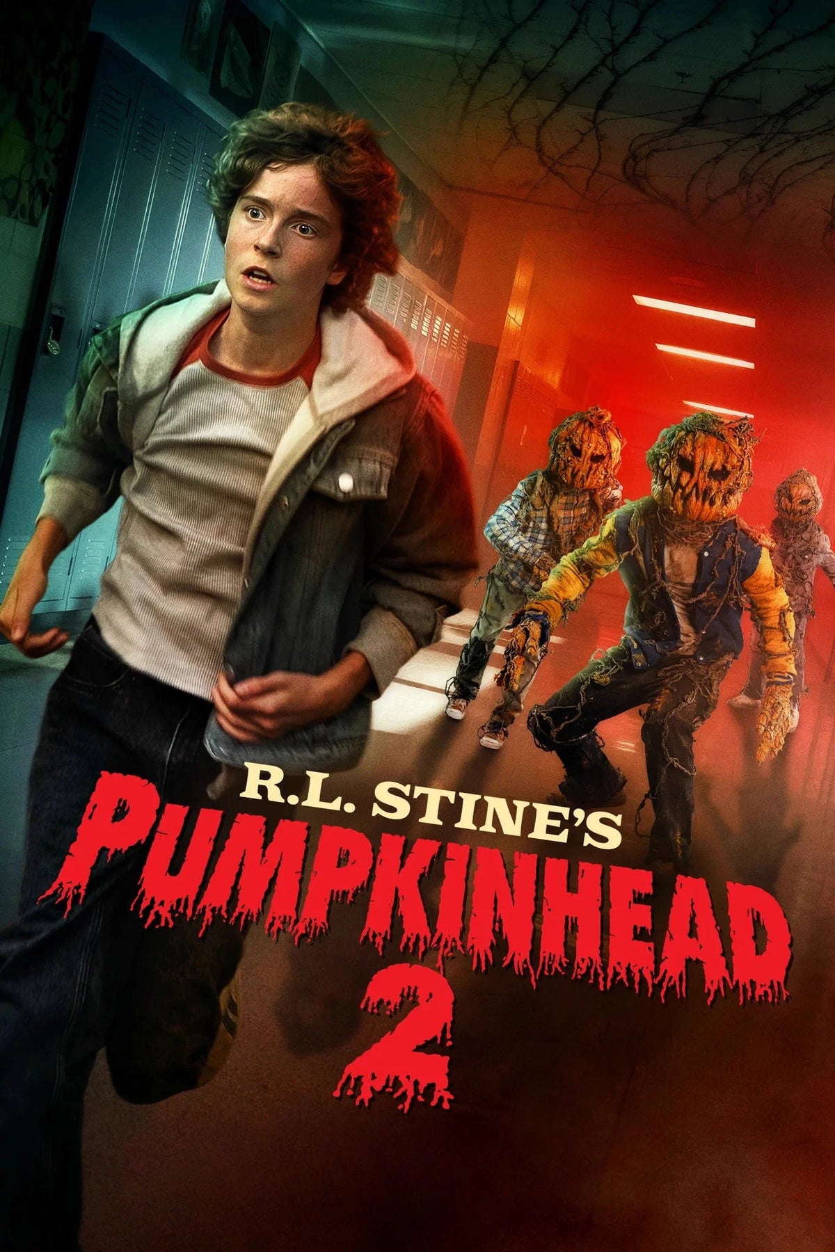 R.L. Stine's Pumpkinhead 2 (2026) movie poster with pumpkin-headed figures