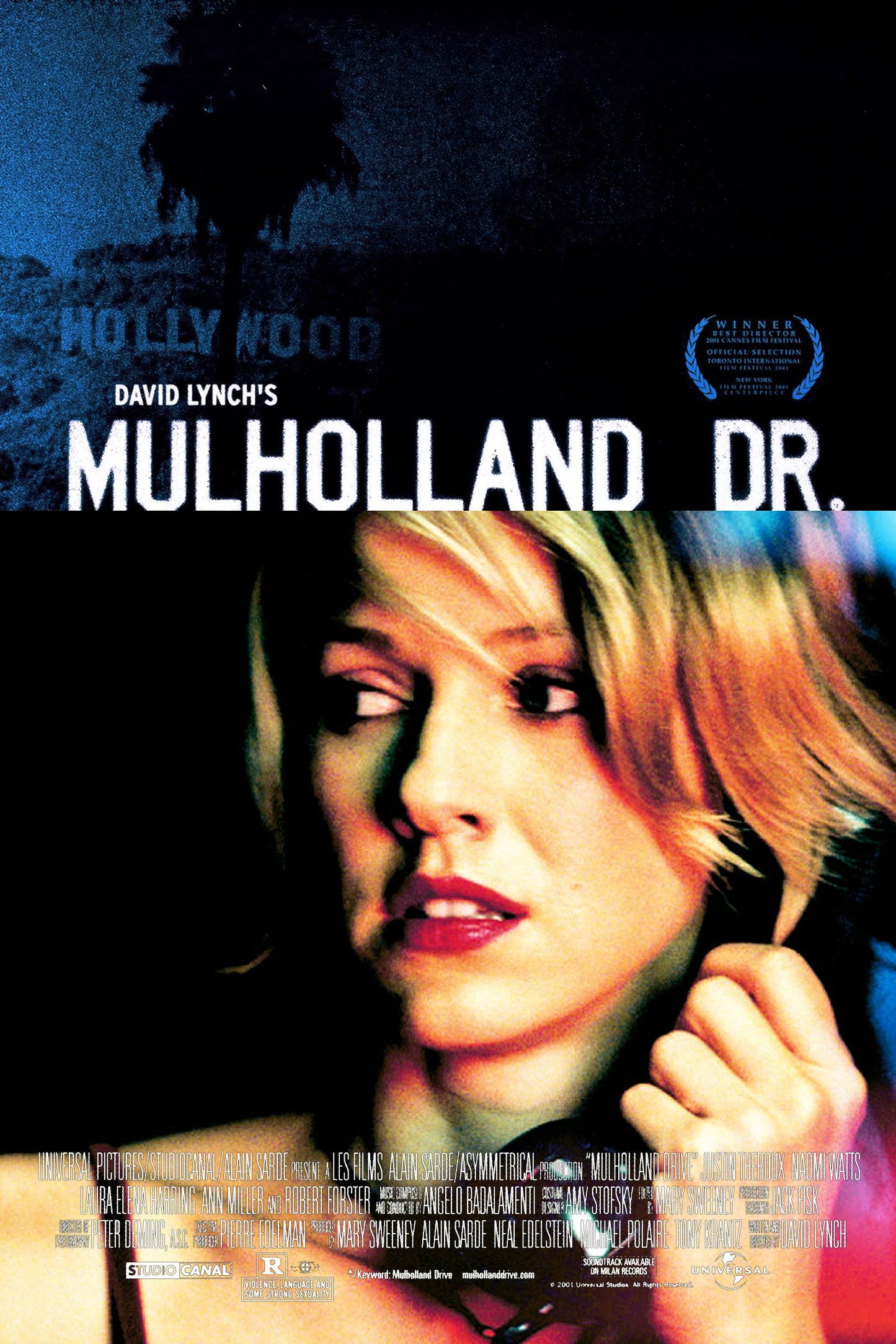 Mulholland Drive (2001) poster