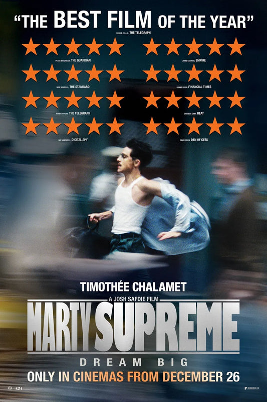 MARTY SUPREME (2025) [CHALAMET & SAFDIE: ADRENALINE DRAMA THRILLER] / NEW UPDATE FREE