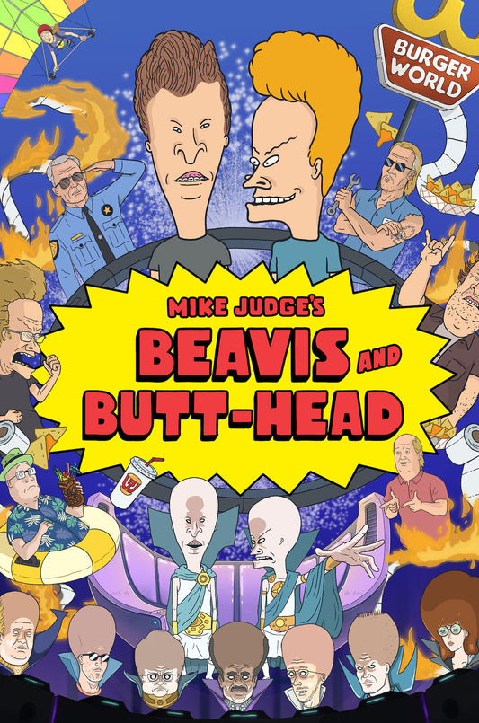 Mike Judge’s Beavis and Butt-Head colorful poster for Season 4