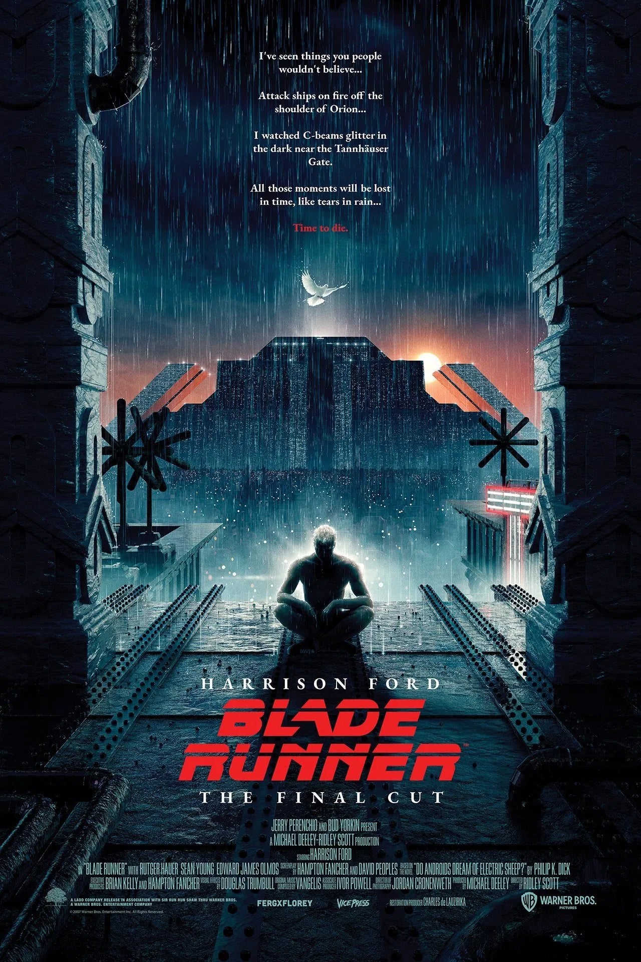 Blade Runner (1982) Ridley Scott's cyberpunk pinnacle,