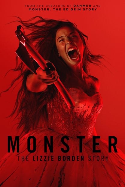 Monster: The Lizzie Borden Story (2026) series poster — The Axe Is Waiting