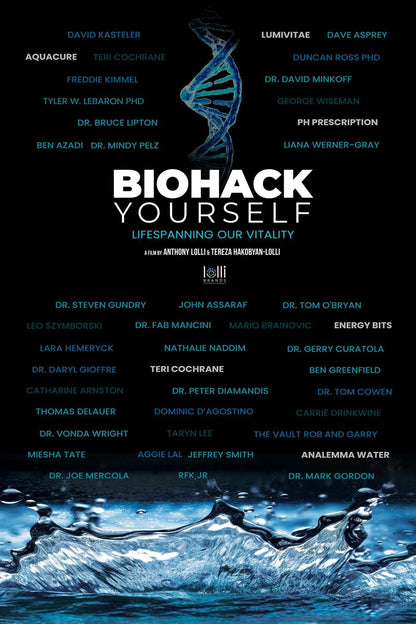 Biohack Yourself: Lifespanning Our Vitality (2024) NEW - digital blockbuster
