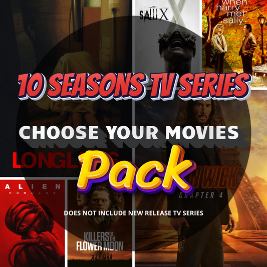 CHOOSE YOUR TV SERIES 8 SEASONS TV SERIES PACK ⚡🔥 50 % OFF - digital blockbuster