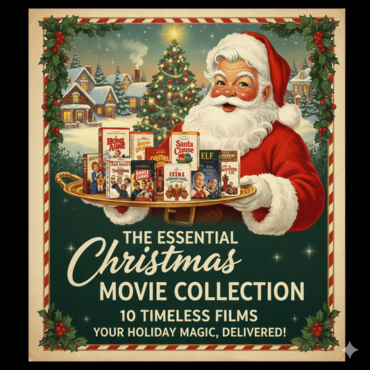 10 TIMELESS CHRISTMAS MOVIES UHD 4K , YOUR HOLIDAY MAGIC IS DELIVERED / NEW / 70% OFF