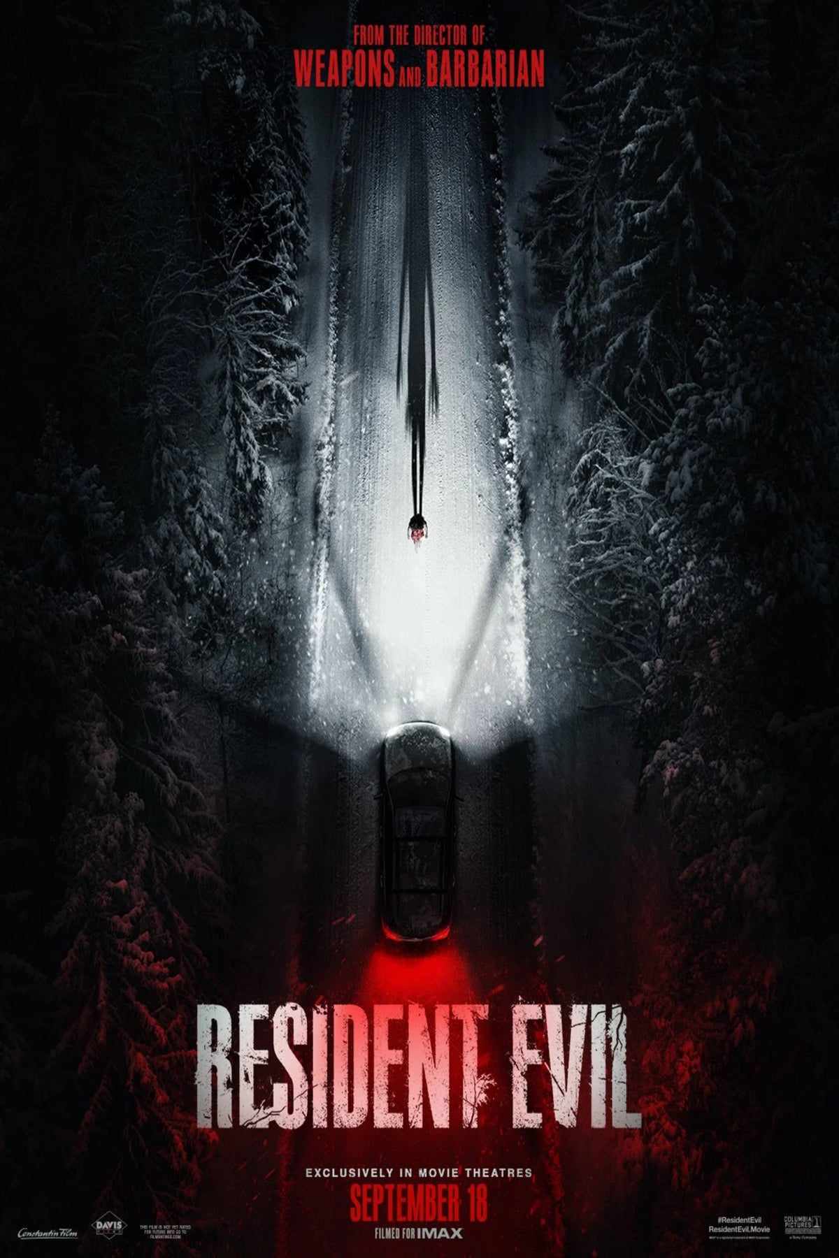 Resident Evil (2026) poster, Alpha Screening World Premiere