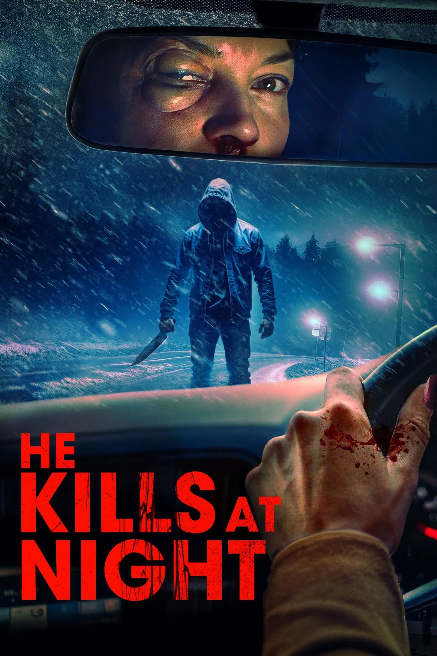 HE KILLS AT NIGHT — Retro. Slasher. Relentless.