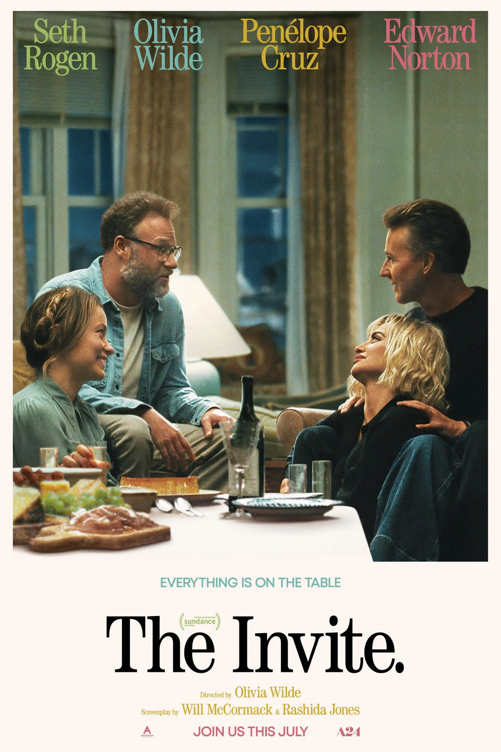 The Invite (2026) — Seth Rogen. Penélope Cruz. Edward Norton. Alpha Screening.