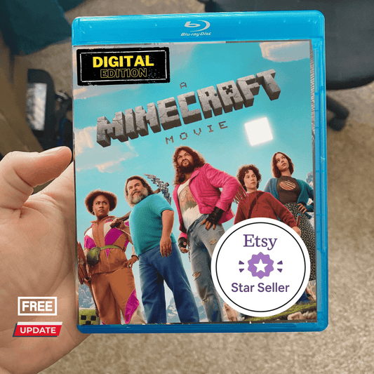 digital blockbuster A Minecraft Movie (2025) FREE ETSY BUYERS