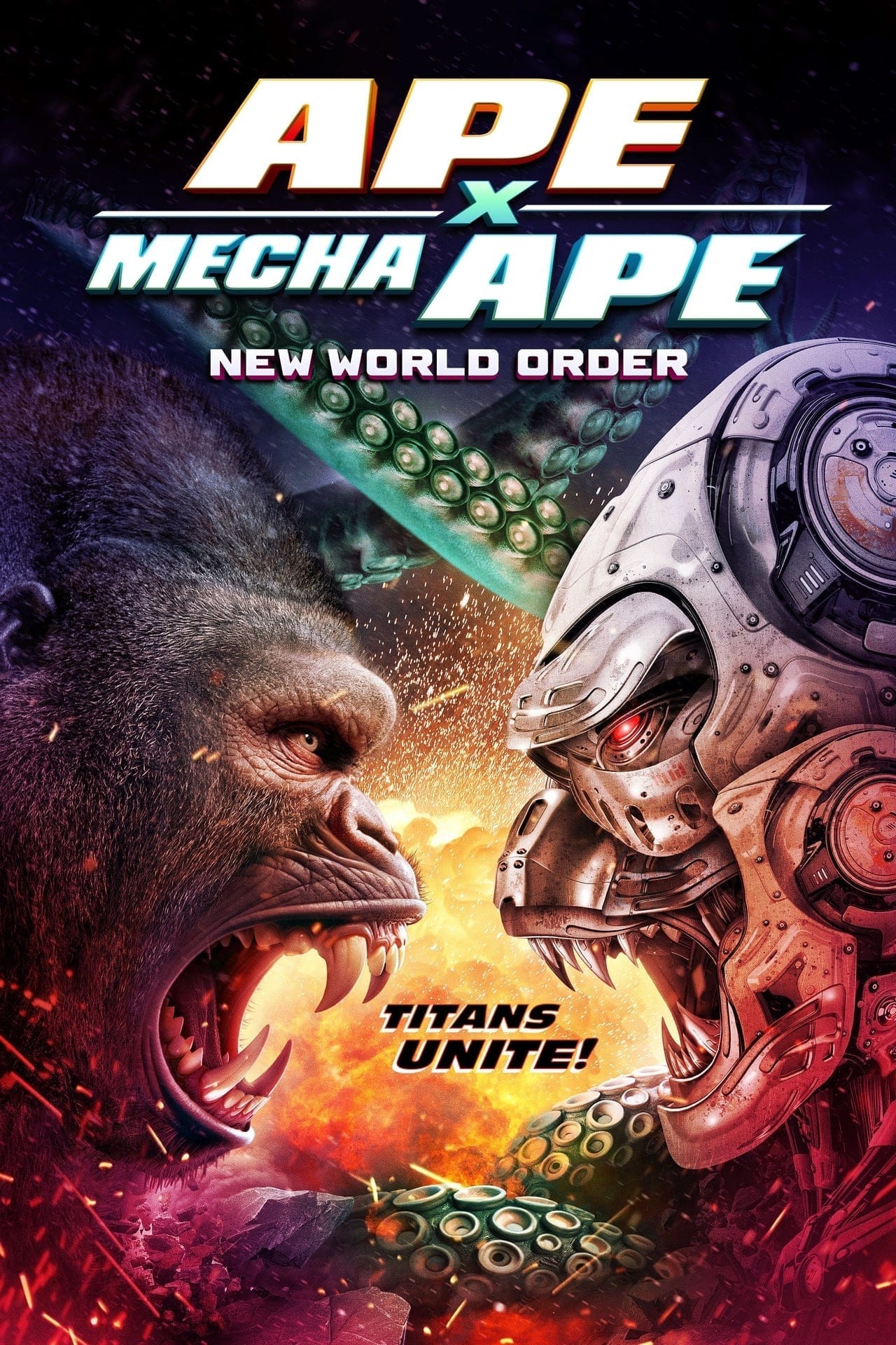 digital blockbuster Ape X Mecha Ape: New World Order (2024)