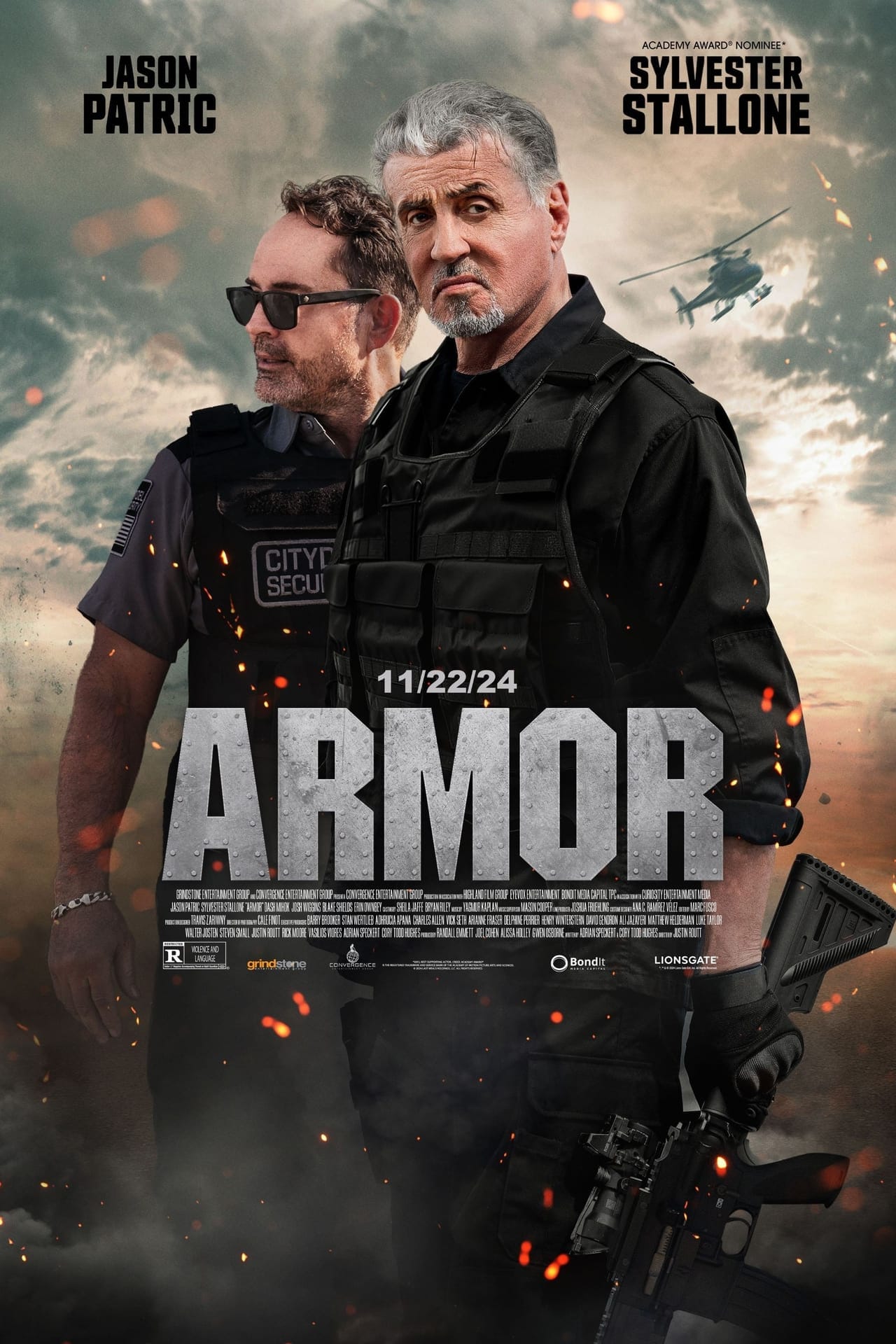 digital blockbuster Armor 2024 NEW silvester stallone movie!