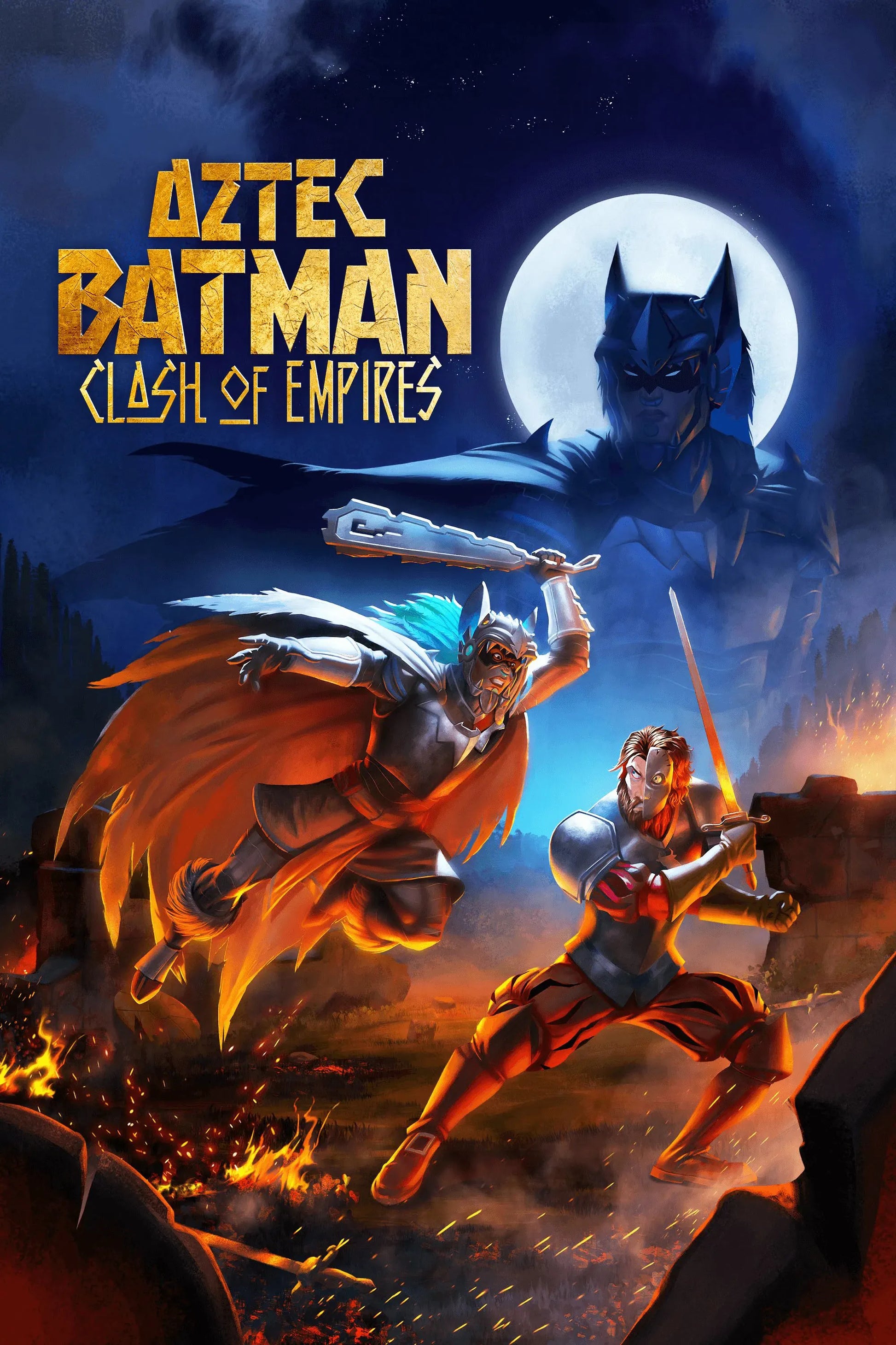 digital blockbuster Aztec Batman: Clash of Empires (2025) NEW