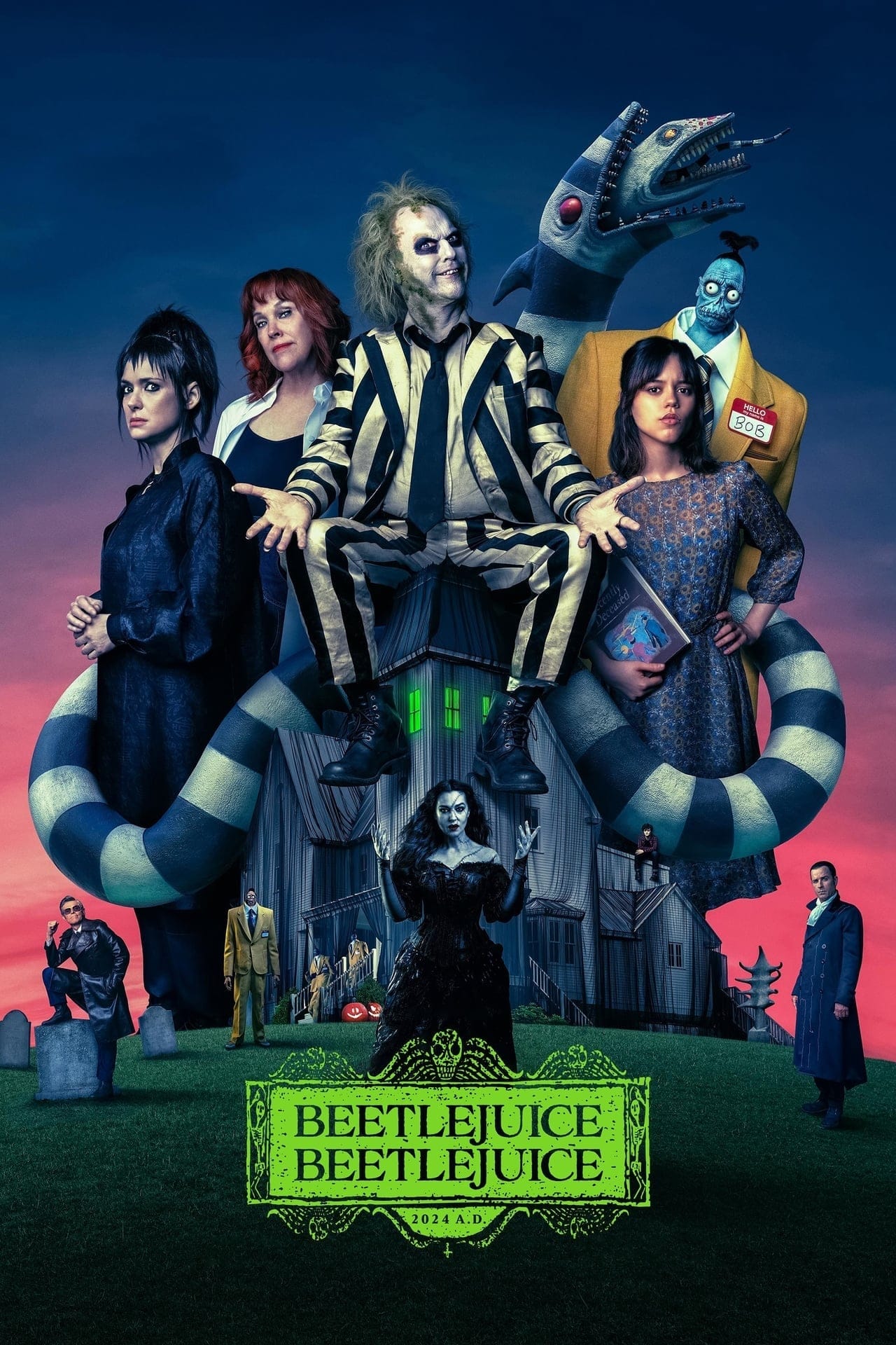 digital blockbuster Beetlejuice Beetlejuice (2024) NEW
