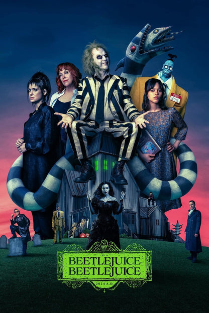 digital blockbuster Beetlejuice Beetlejuice (2024) NEW
