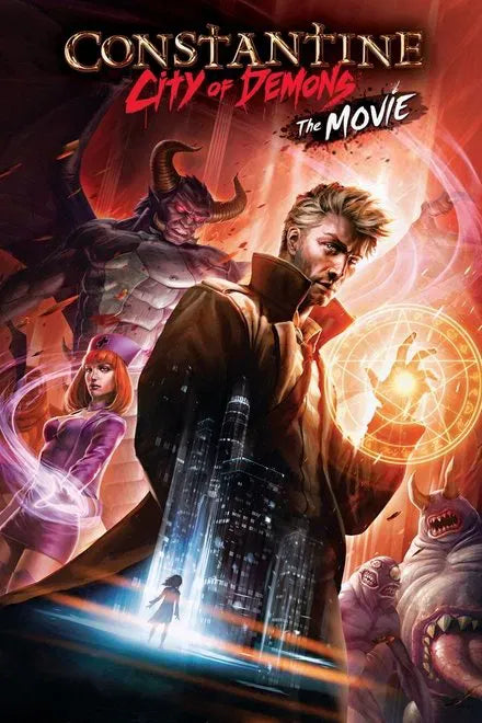 digital blockbuster Constantine: City of Demons - The Movie (2018) CLASSIC 4K ULTRA HD