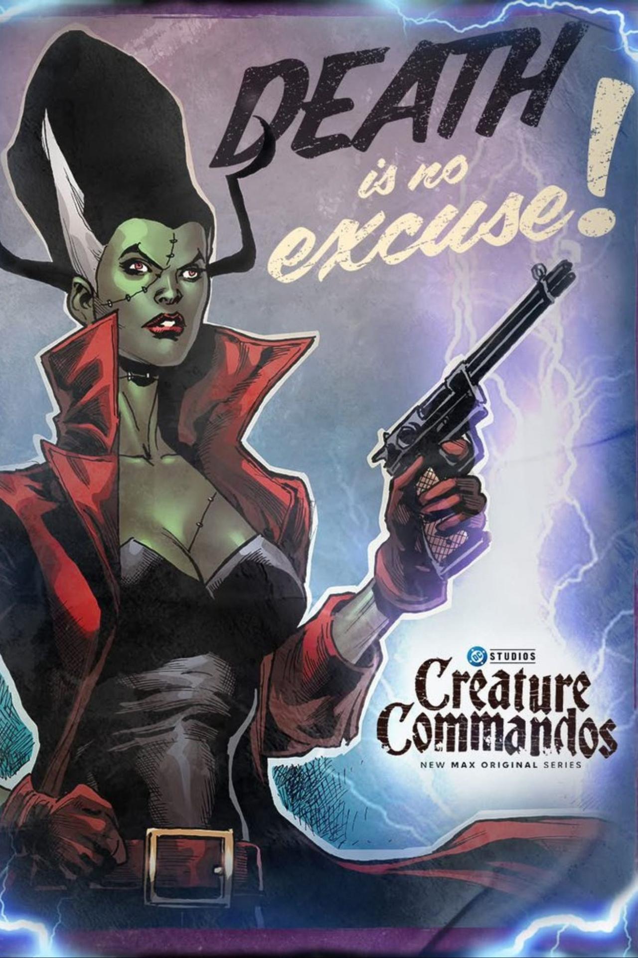 digital blockbuster Creature Commandos (2024) TV SERIES