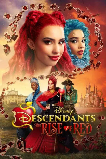 digital blockbuster Descendants: The Rise of Red (2024) NEW