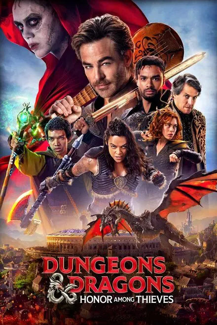 digital blockbuster Dungeons & Dragons: Honor Among Thieves (2023) NEW