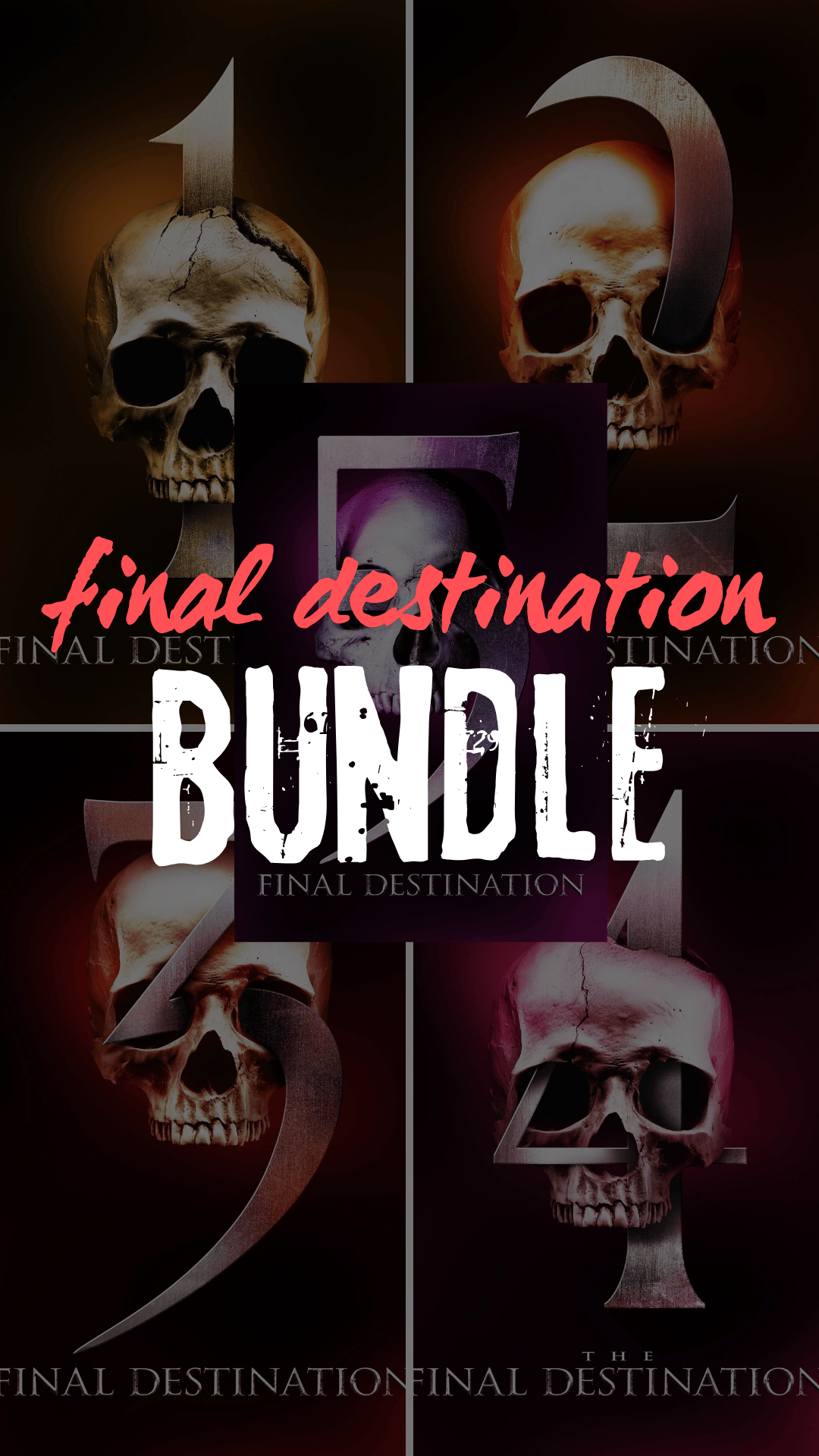 digital blockbuster Final destination Bundle NEW