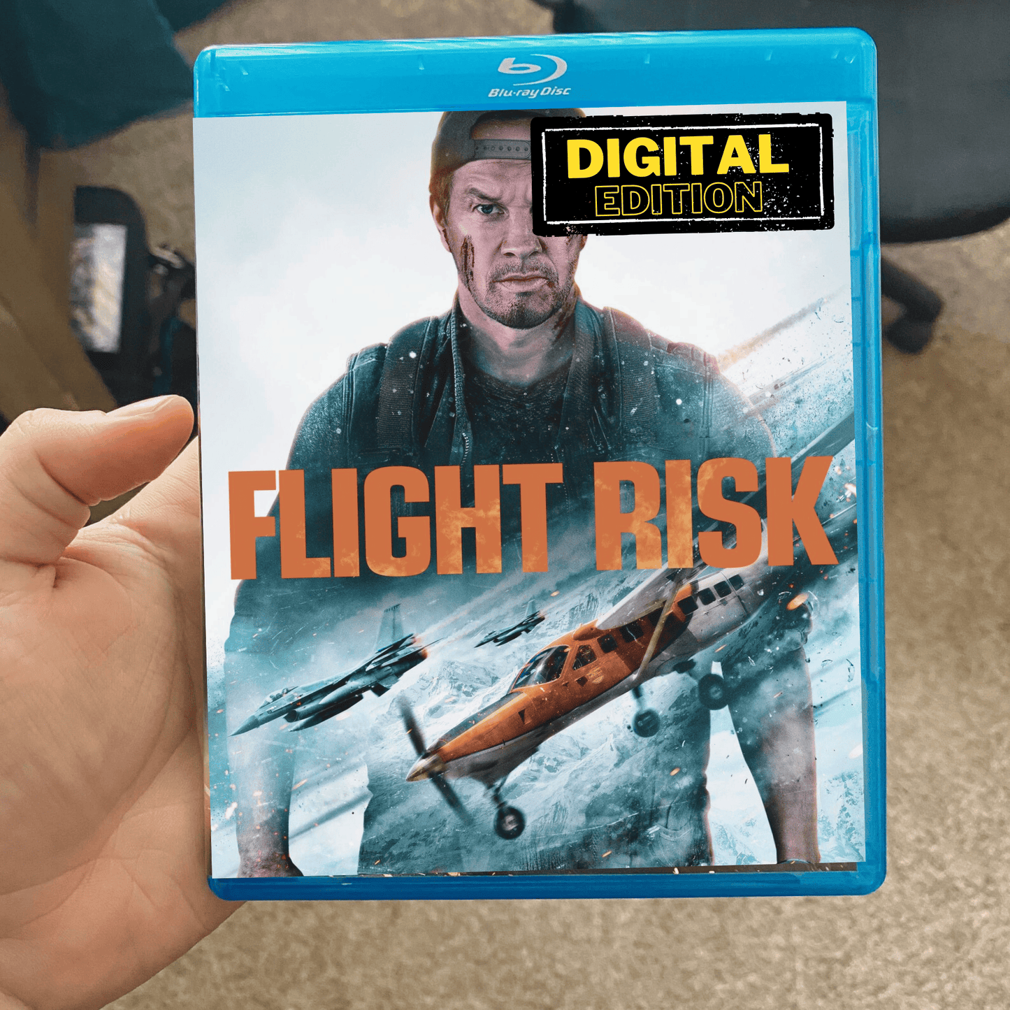 digital blockbuster Flight Risk (2025) etsy buyers