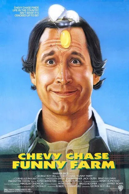 digital blockbuster Funny Farm (1988) CLASSIC