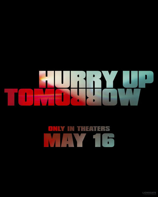 digital blockbuster Hurry Up Tomorrow (2025) NEW
