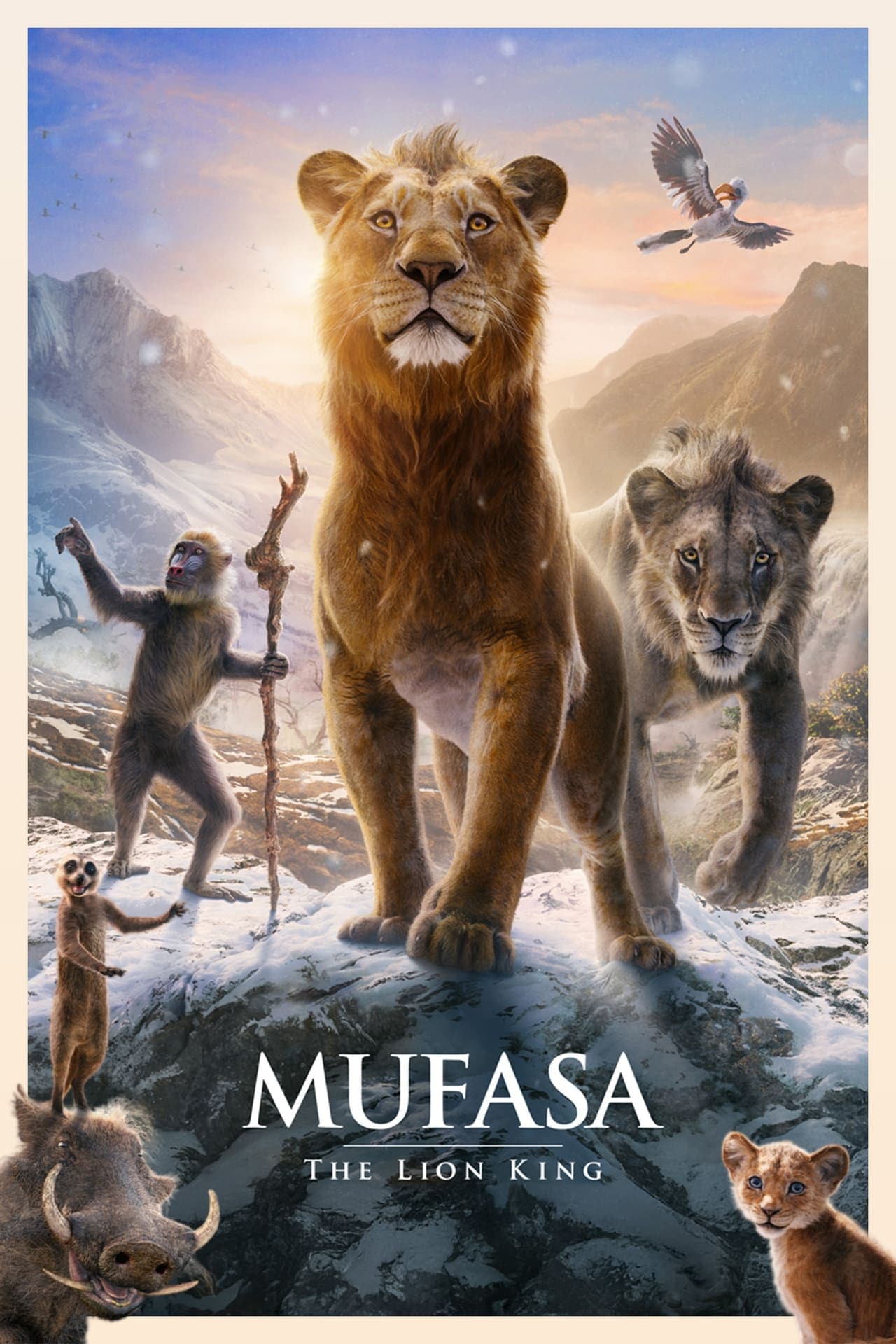 digital blockbuster Mufasa: The Lion King (2024) UHD 4K NEW