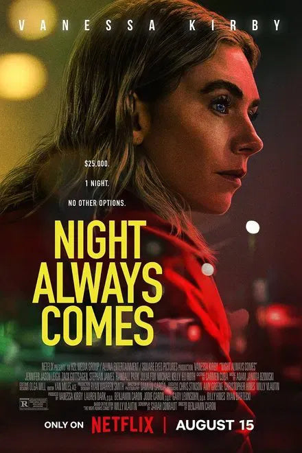 digital blockbuster Night Always Comes (2025) NEW