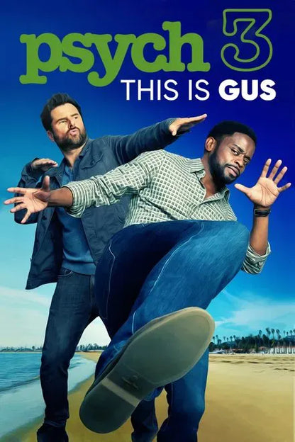 digital blockbuster Psych 3: This Is Gus (2021) NEW