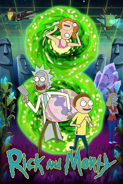 digital blockbuster Rick and Morty  Season 8 complete (2025) TV SERIES