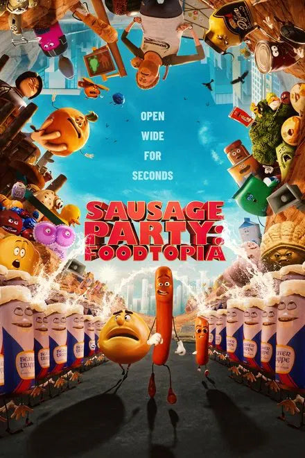 digital blockbuster Sausage Party: Foodtopia (2025) Season 2 NEW