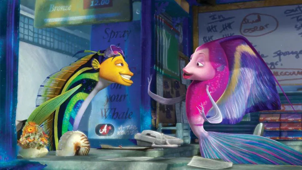 digital blockbuster Shark Tale (2004)