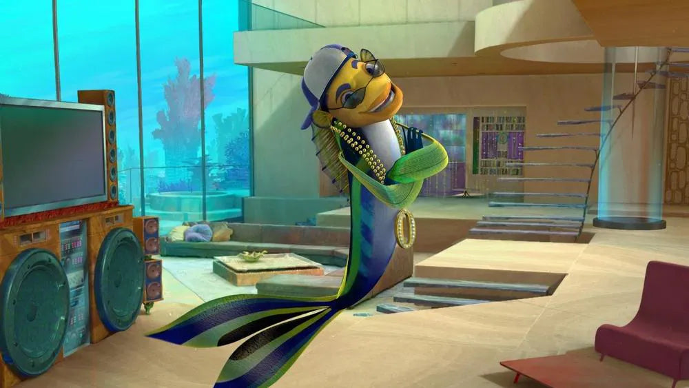 digital blockbuster Shark Tale (2004)