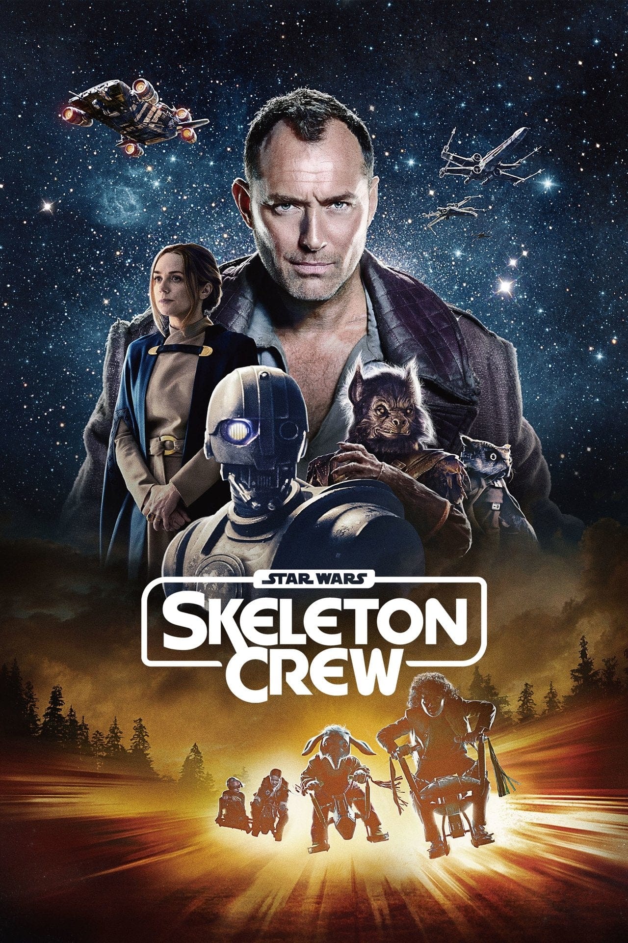 digital blockbuster Star Wars: Skeleton Crew (2024) TV SERIES