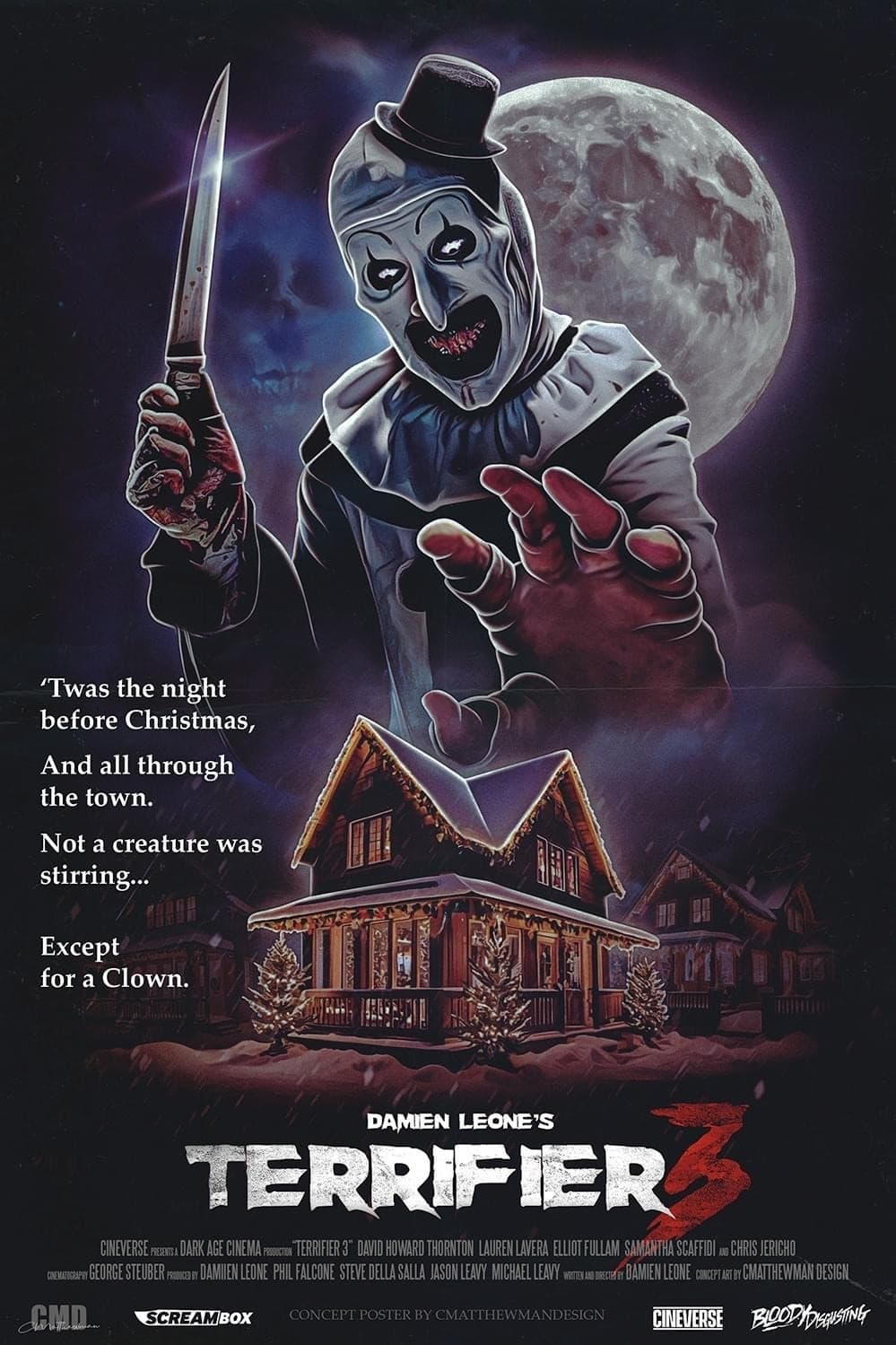 digital blockbuster Terrifier 3 (2024) NEW