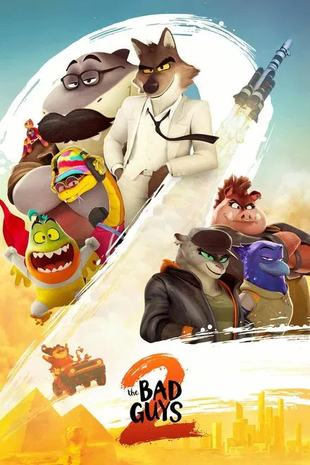 digital blockbuster The Bad Guys 2 (2025)  FULL HD