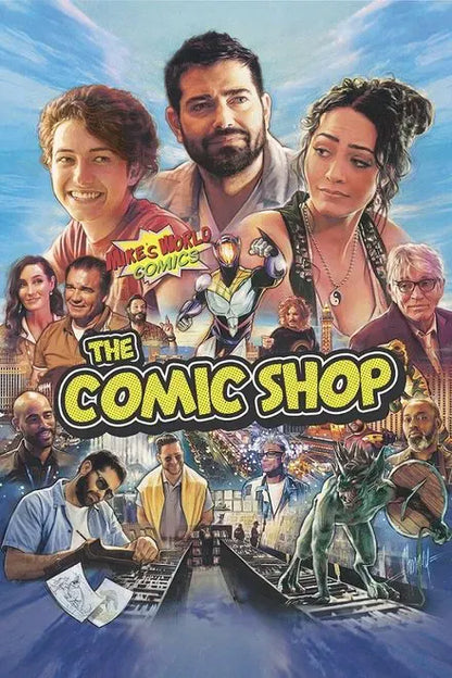 digital blockbuster The Comic Shop (2025) NEW