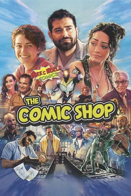 digital blockbuster The Comic Shop (2025) NEW