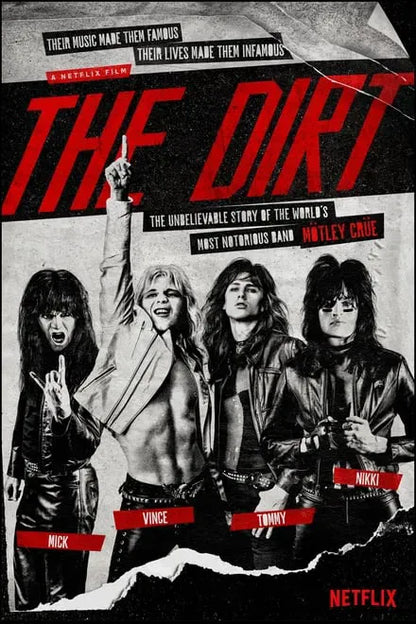 digital blockbuster The Dirt (2019) NEW
