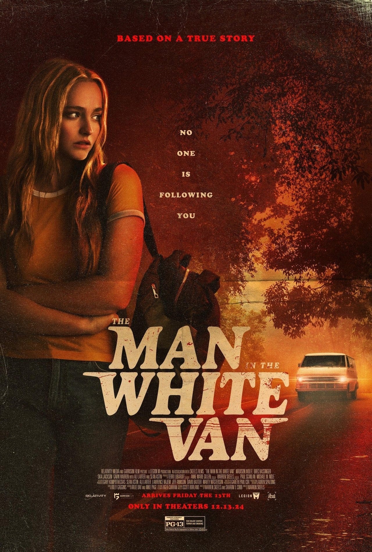 digital blockbuster The Man in the White Van (2024) NEW