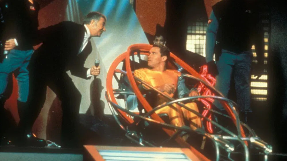 digital blockbuster The Running Man (1987) CLASSIC